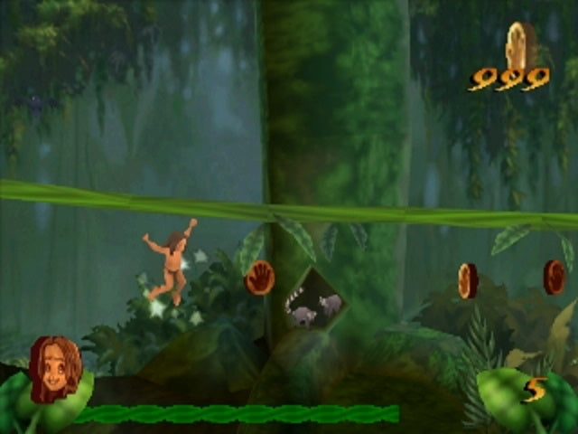 Tarzan (Greatest Hits) - PlayStation 1 (PS1) Game