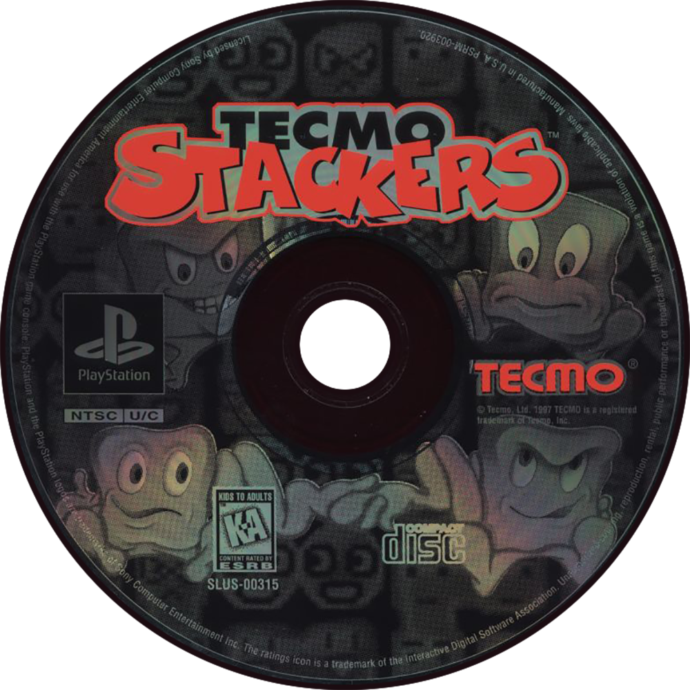 Tecmo Stackers - PlayStation 1 (PS1) Game
