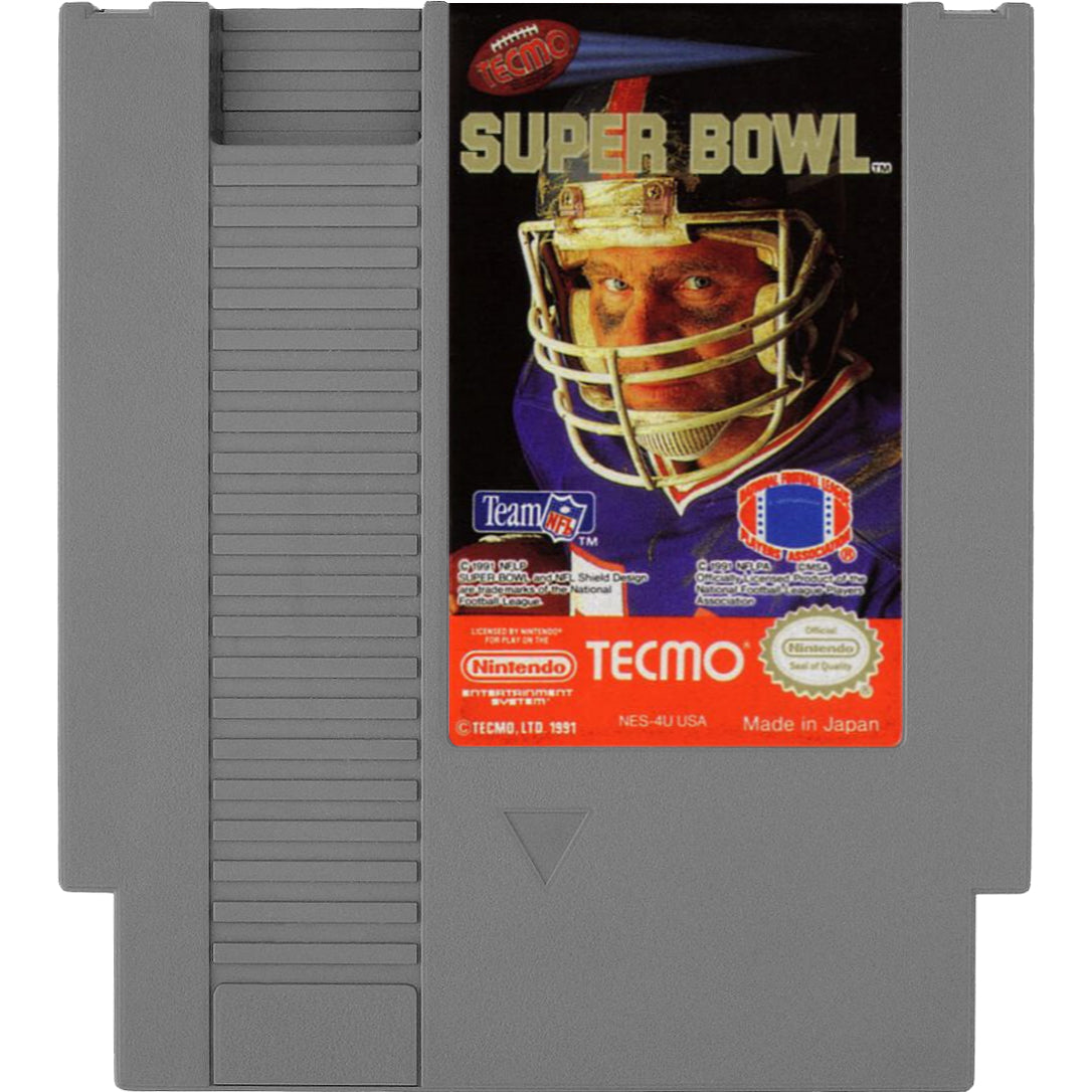 Tecmo Super Bowl - Authentic NES Game Cartridge