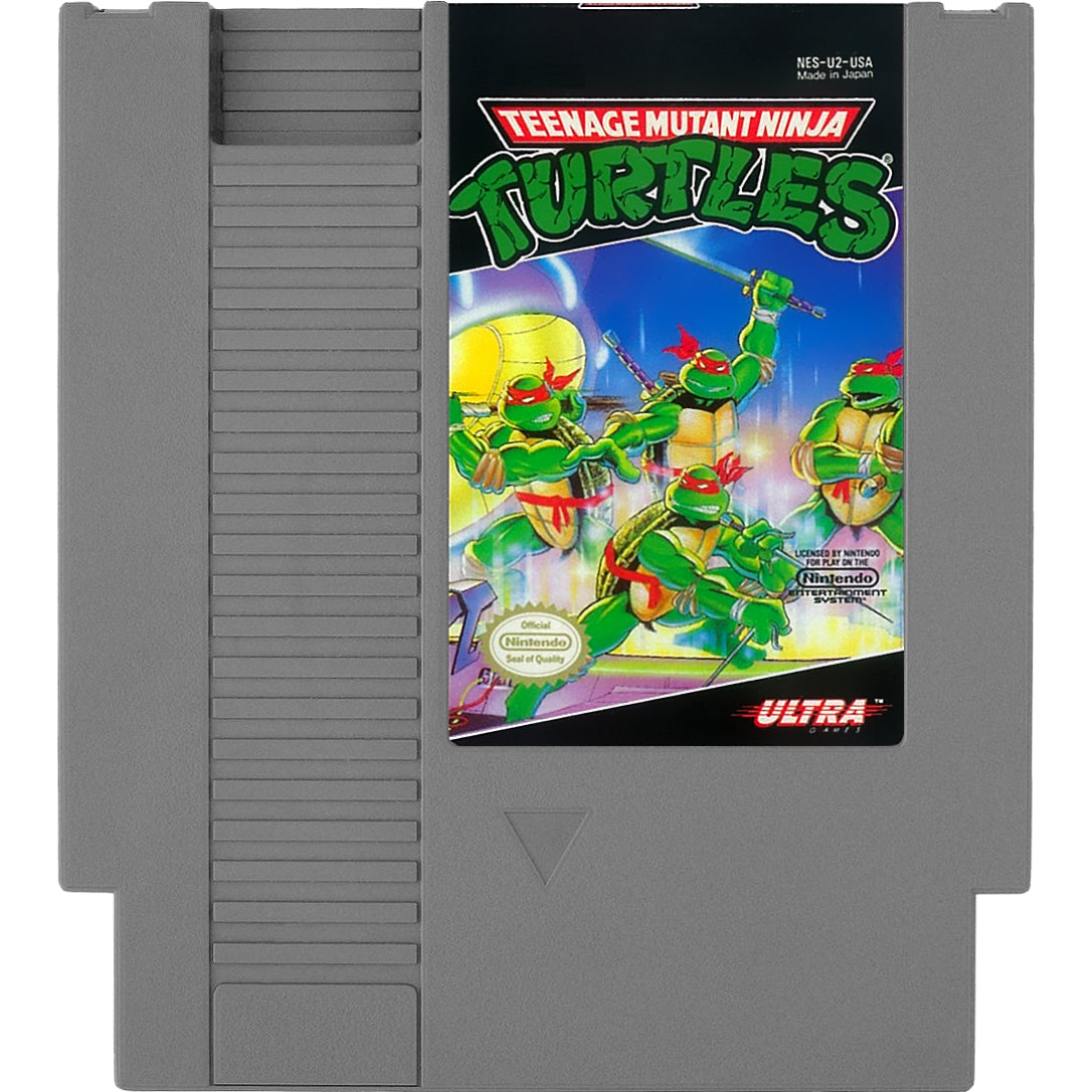 Teenage Mutant Ninja Turtles - Authentic NES Game Cartridge - YourGamingShop.com - Buy, Sell, Trade Video Games Online. 120 Day Warranty. Satisfaction Guaranteed.