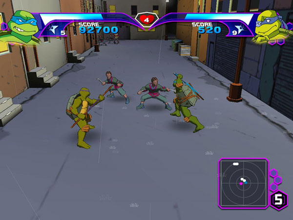 Teenage Mutant Ninja Turtles - PlayStation 2 (PS2) Game