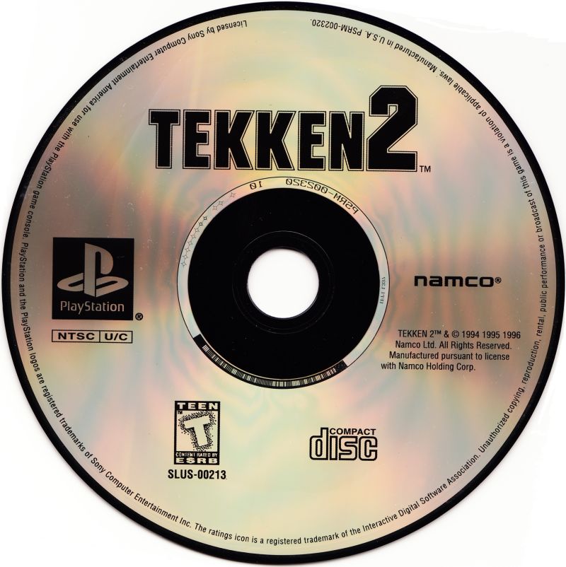 Tekken 2 (Greatest Hits) - PlayStation 1 PS1 Game