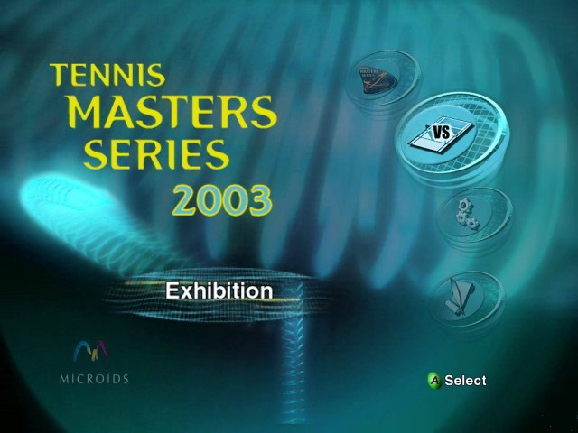 Tennis Masters Series 2003 - Microsoft Xbox Game