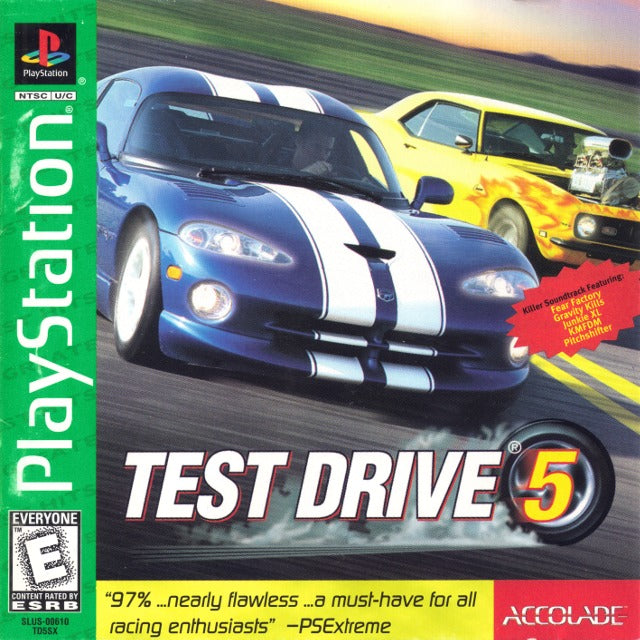 Test Drive 5 (Greatest Hits) - PlayStation 1 (PS1) Game