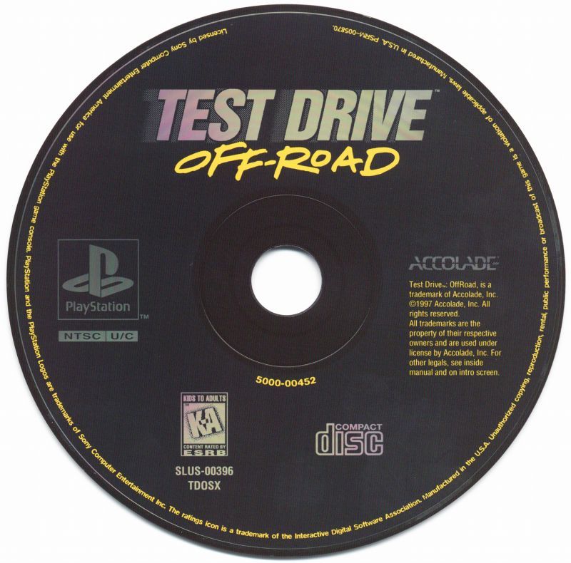 Test Drive: Off-Road (Greatest Hits) - PlayStation 1 (PS1) Game