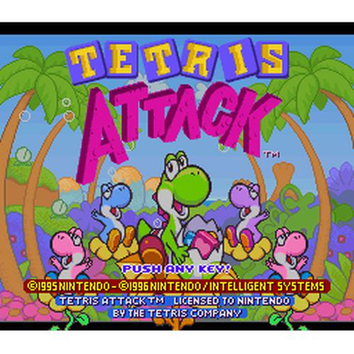 Tetris Attack - Super Nintendo (SNES) Game Cartridge - YourGamingShop.com - Buy, Sell, Trade Video Games Online. 120 Day Warranty. Satisfaction Guaranteed.