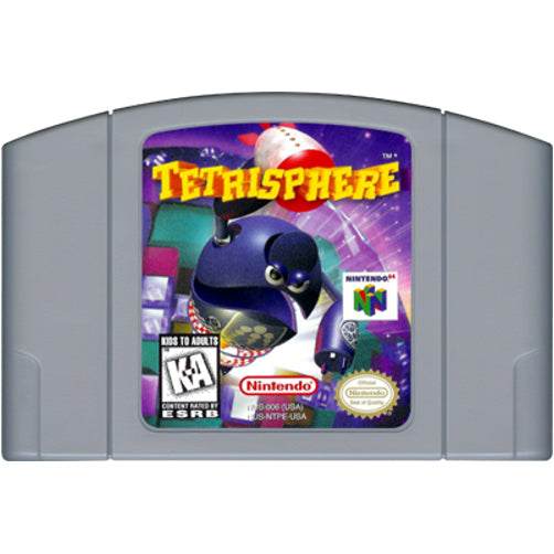 Tetrisphere - Authentic Nintendo 64 (N64) Game Cartridge - YourGamingShop.com - Buy, Sell, Trade Video Games Online. 120 Day Warranty. Satisfaction Guaranteed.