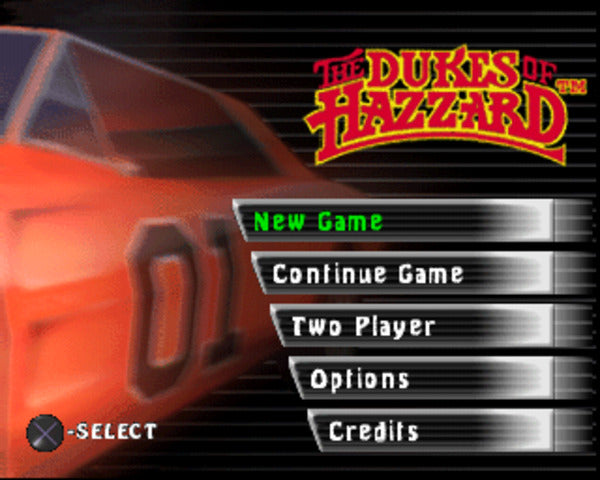 The Dukes of Hazzard: Racing for Home - PlayStation 1 (PS1) Game