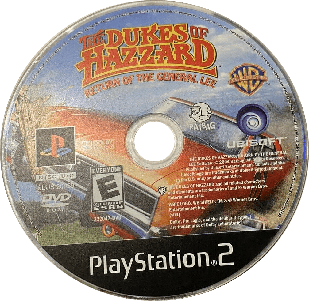The Dukes of Hazzard: Return of the General Lee - PlayStation 2 (PS2) Game