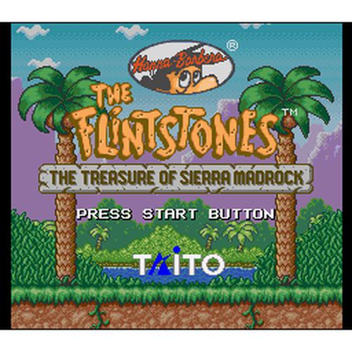 The Flintstones: The Treasure of Sierra Madrock - Super Nintendo (SNES) Game - YourGamingShop.com - Buy, Sell, Trade Video Games Online. 120 Day Warranty. Satisfaction Guaranteed.