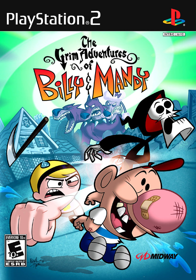 The Grim Adventures of Billy & Mandy - PlayStation 2 (PS2) Game