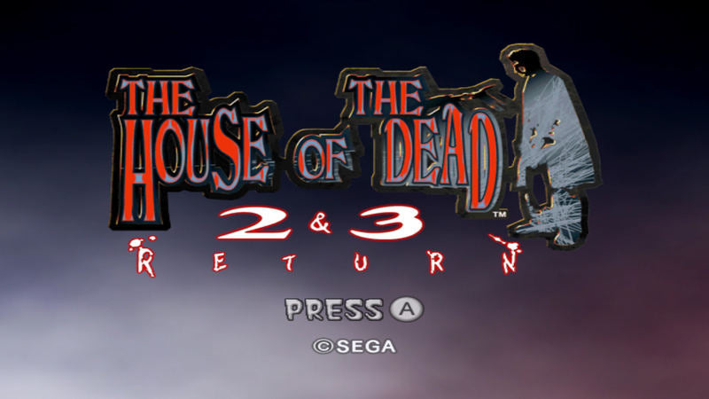 The House of the Dead 2 & 3 Return - Nintendo Wii Game