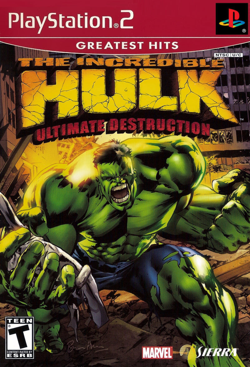 The Incredible Hulk: Ultimate Destruction (Greatest Hits) - PlayStation 2 (PS2) Game