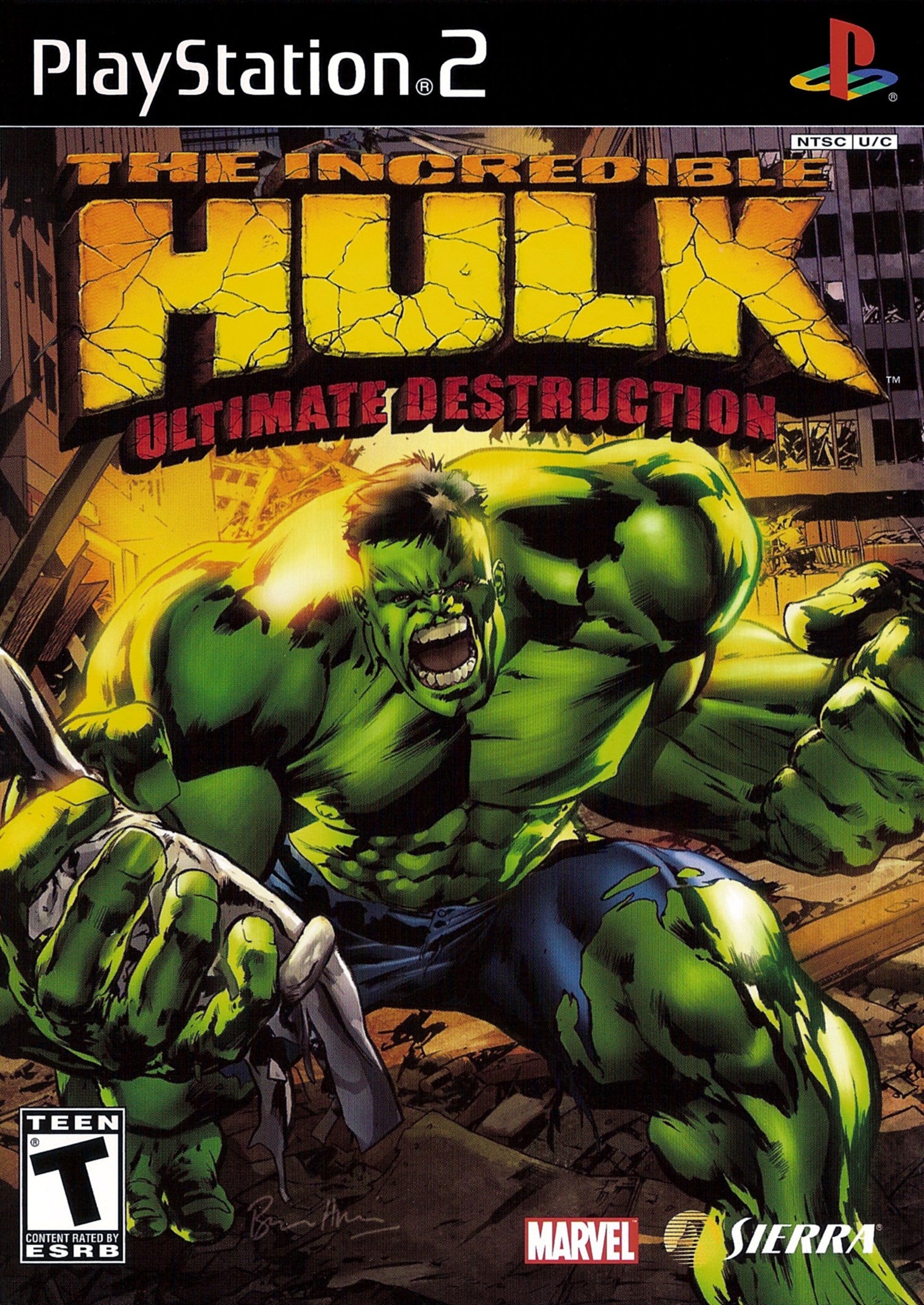 The Incredible Hulk: Ultimate Destruction - PlayStation 2 (PS2) Game