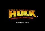 The Incredible Hulk: Ultimate Destruction (Greatest Hits) - PlayStation 2 (PS2) Game