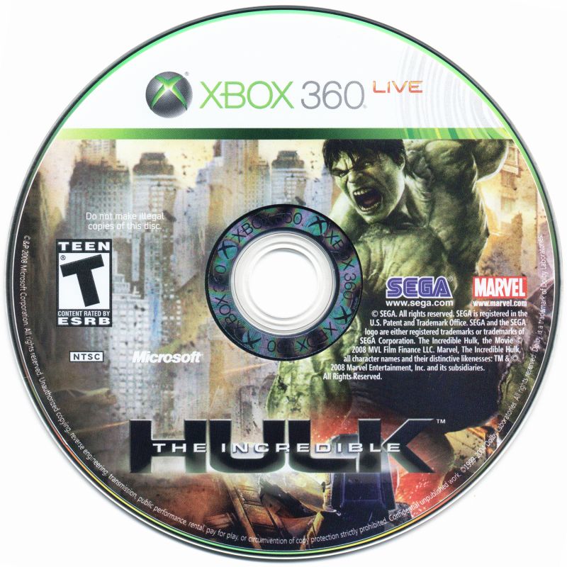 The Incredible Hulk - Xbox 360 Game