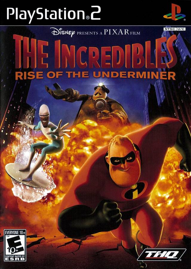 The Incredibles: Rise of the Underminer - PlayStation 2 (PS2) Game