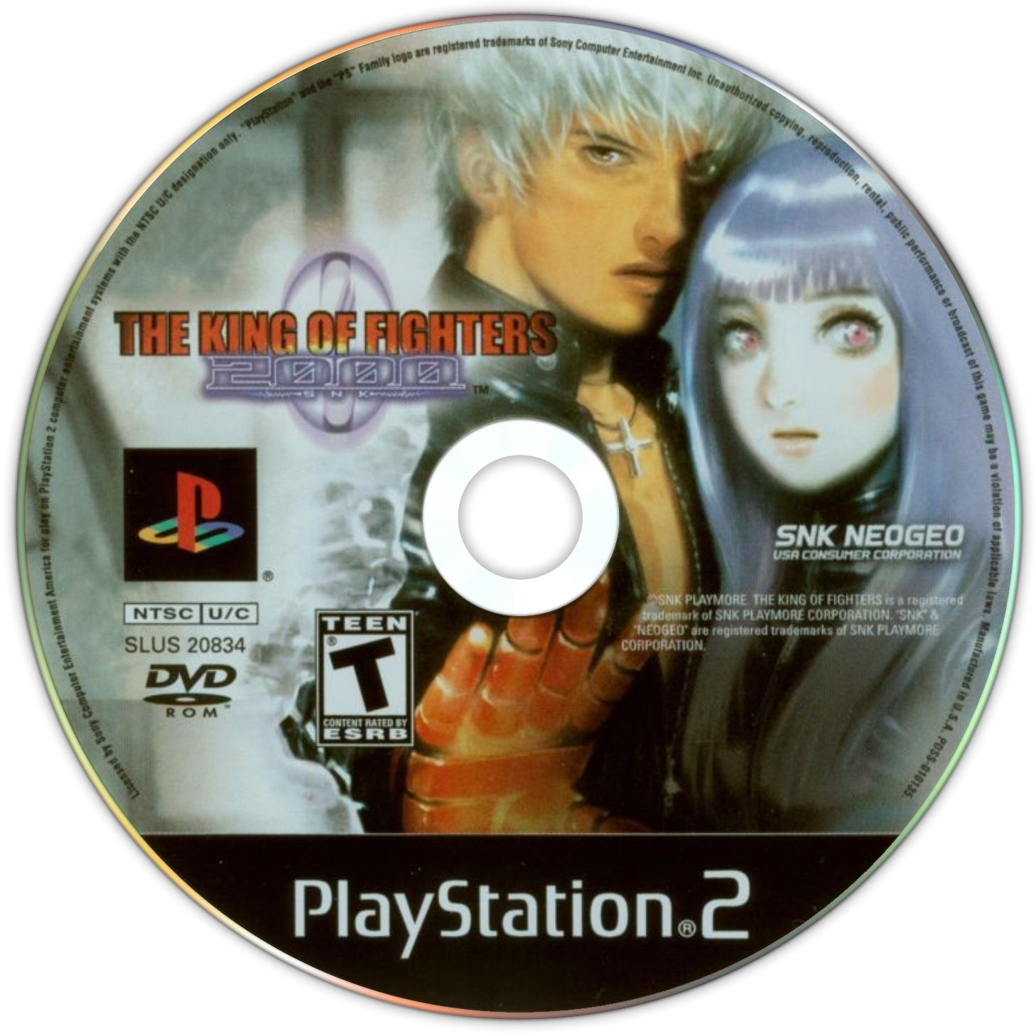 The King of Fighters 2000/2001 - PlayStation 2 (PS2) Game
