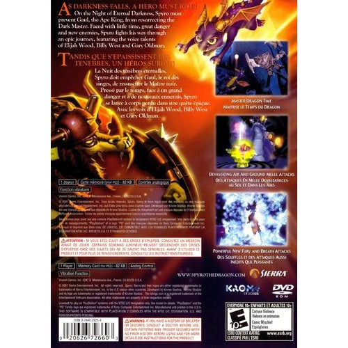 The Legend of Spyro: The Eternal Night - PlayStation 2 (PS2) Game Complete - YourGamingShop.com - Buy, Sell, Trade Video Games Online. 120 Day Warranty. Satisfaction Guaranteed.