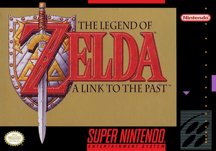 The Legend of Zelda: A Link to the Past - Super Nintendo (SNES) Game Cartridge