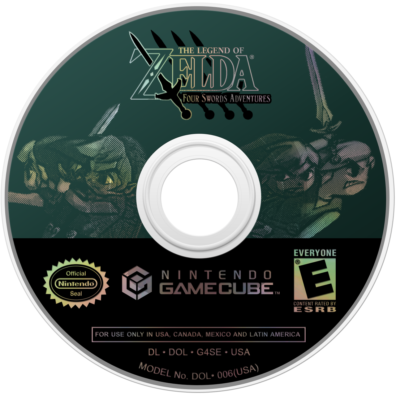 The Legend of Zelda: Four Swords Adventures - GameCube Game