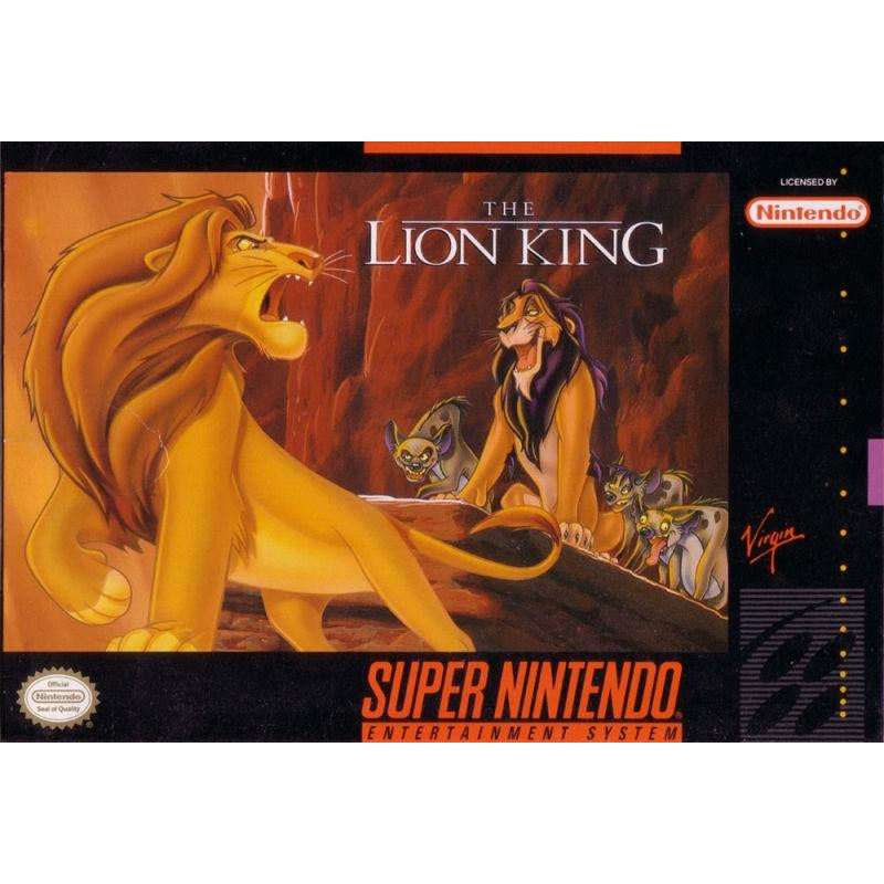 The Lion King - Super Nintendo (SNES) Game Cartridge - YourGamingShop.com - Buy, Sell, Trade Video Games Online. 120 Day Warranty. Satisfaction Guaranteed.
