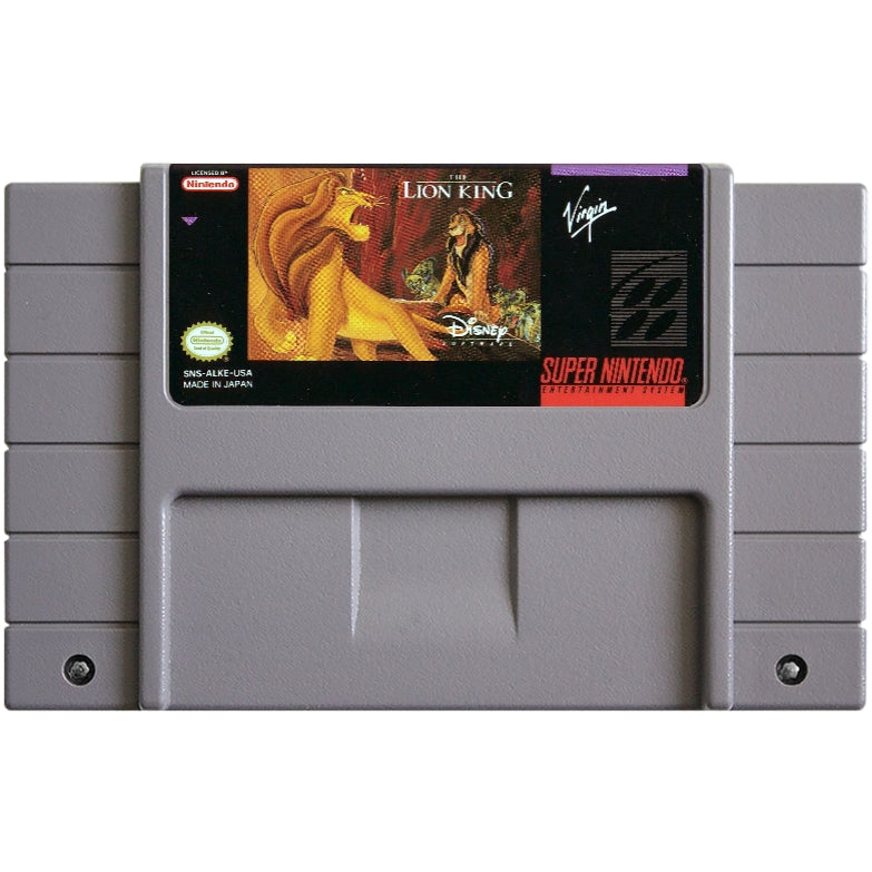 The Lion King - Super Nintendo (SNES) Game Cartridge - YourGamingShop.com - Buy, Sell, Trade Video Games Online. 120 Day Warranty. Satisfaction Guaranteed.