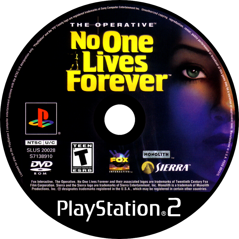 The Operative: No One Lives Forever - PlayStation 2 (PS2) Game