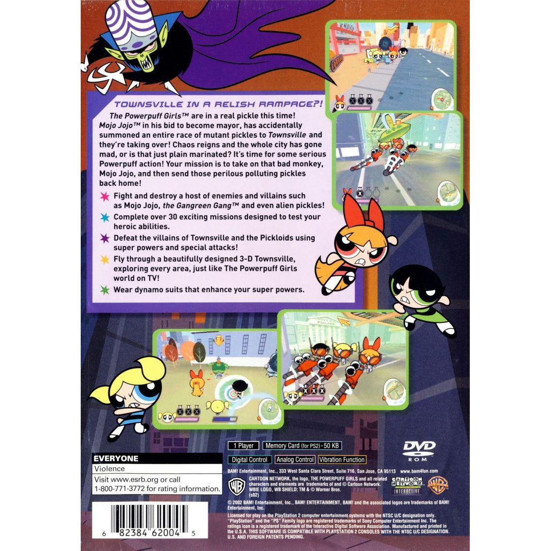 The Powerpuff Girls: Relish Rampage - PlayStation 2 (PS2) Game Complete - YourGamingShop.com - Buy, Sell, Trade Video Games Online. 120 Day Warranty. Satisfaction Guaranteed.