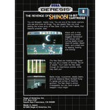 The Revenge of Shinobi - Sega Genesis Game Complete - YourGamingShop.com - Buy, Sell, Trade Video Games Online. 120 Day Warranty. Satisfaction Guaranteed.