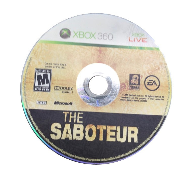 The Saboteur - Xbox 360 Game