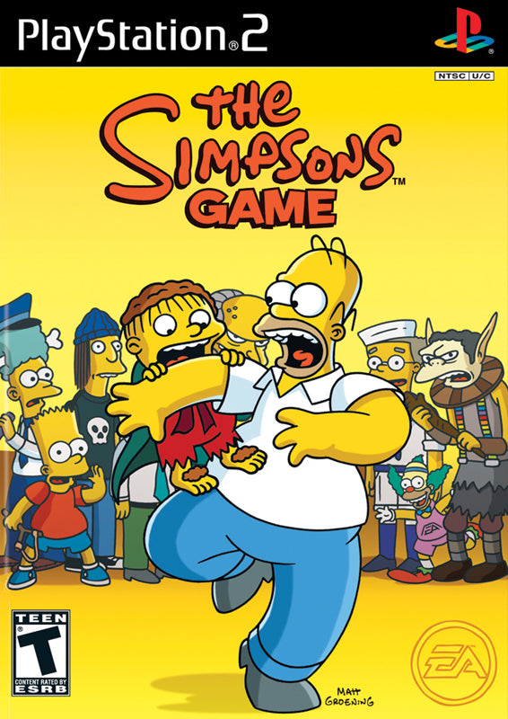 The Simpsons Game - PlayStation 2 (PS2) Game