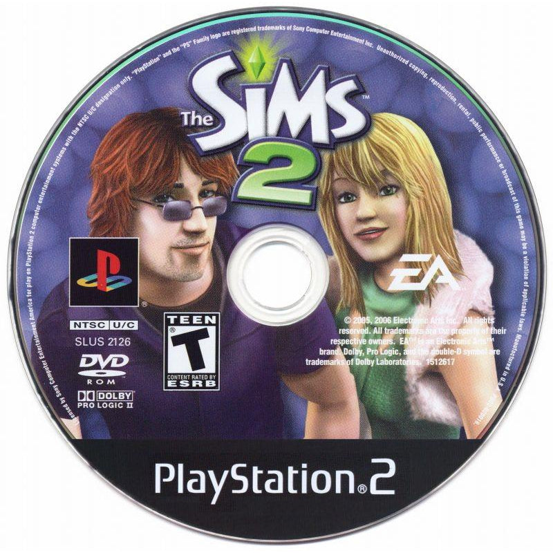The Sims 2 - PlayStation 2 (PS2) Game Complete - YourGamingShop.com - Buy, Sell, Trade Video Games Online. 120 Day Warranty. Satisfaction Guaranteed.