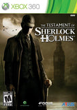 The Testament of Sherlock Holmes - Xbox 360 Game