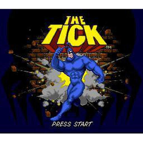 The Tick - Super Nintendo (SNES) Game Cartridge - YourGamingShop.com - Buy, Sell, Trade Video Games Online. 120 Day Warranty. Satisfaction Guaranteed.