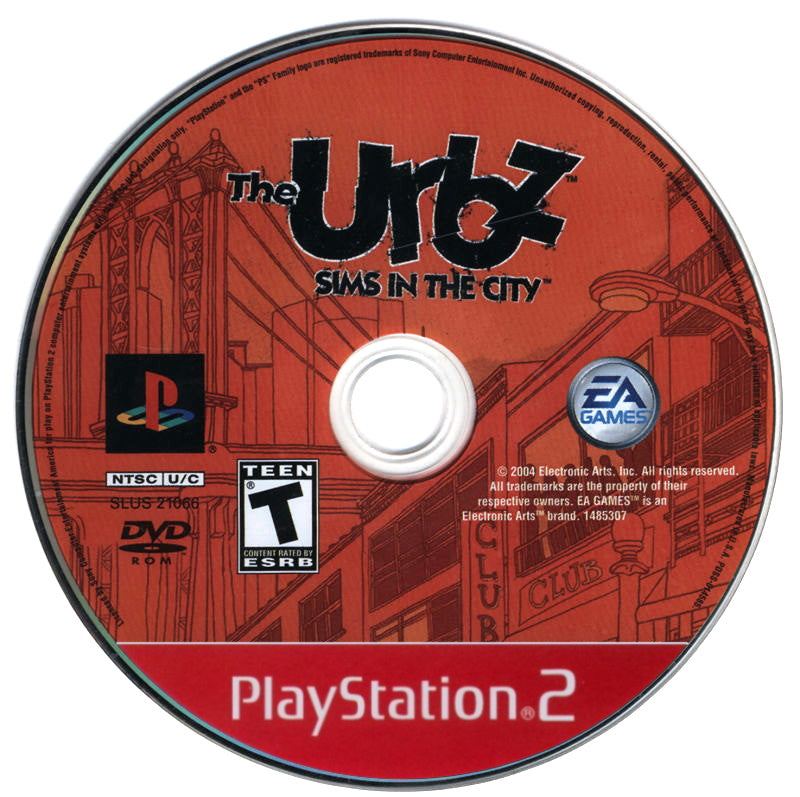 The Urbz: Sims in the City (Greatest Hits) - PlayStation 2 (PS2) Game
