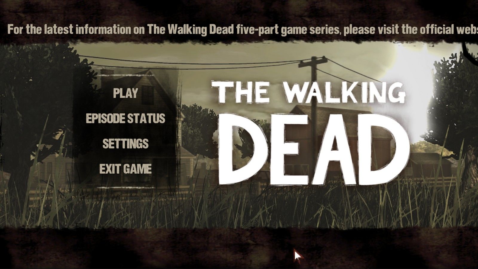 The Walking Dead - Xbox 360 Game