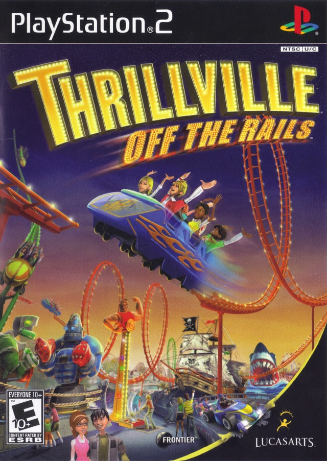 Thrillville: Off the Rails - PlayStation 2 (PS2) Game