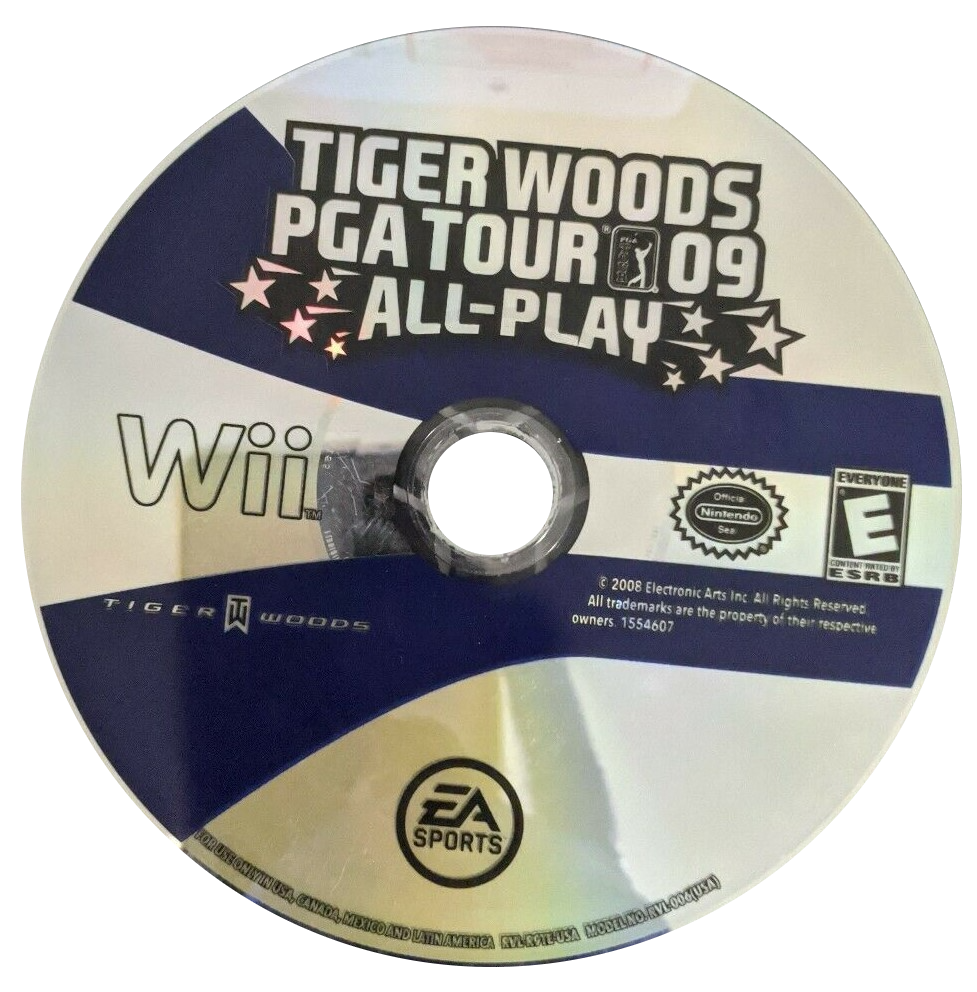 Tiger Woods PGA Tour 09 - Nintendo Wii Game