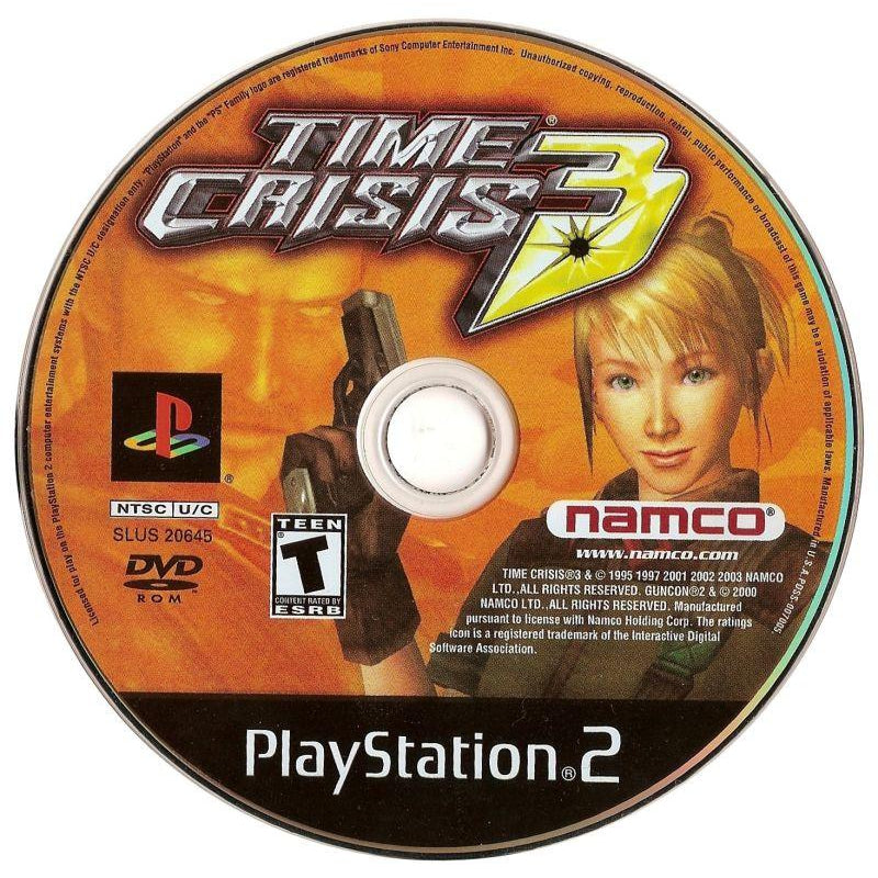 Time Crisis 3 - PlayStation 2 (PS2) Game Complete - YourGamingShop.com - Buy, Sell, Trade Video Games Online. 120 Day Warranty. Satisfaction Guaranteed.