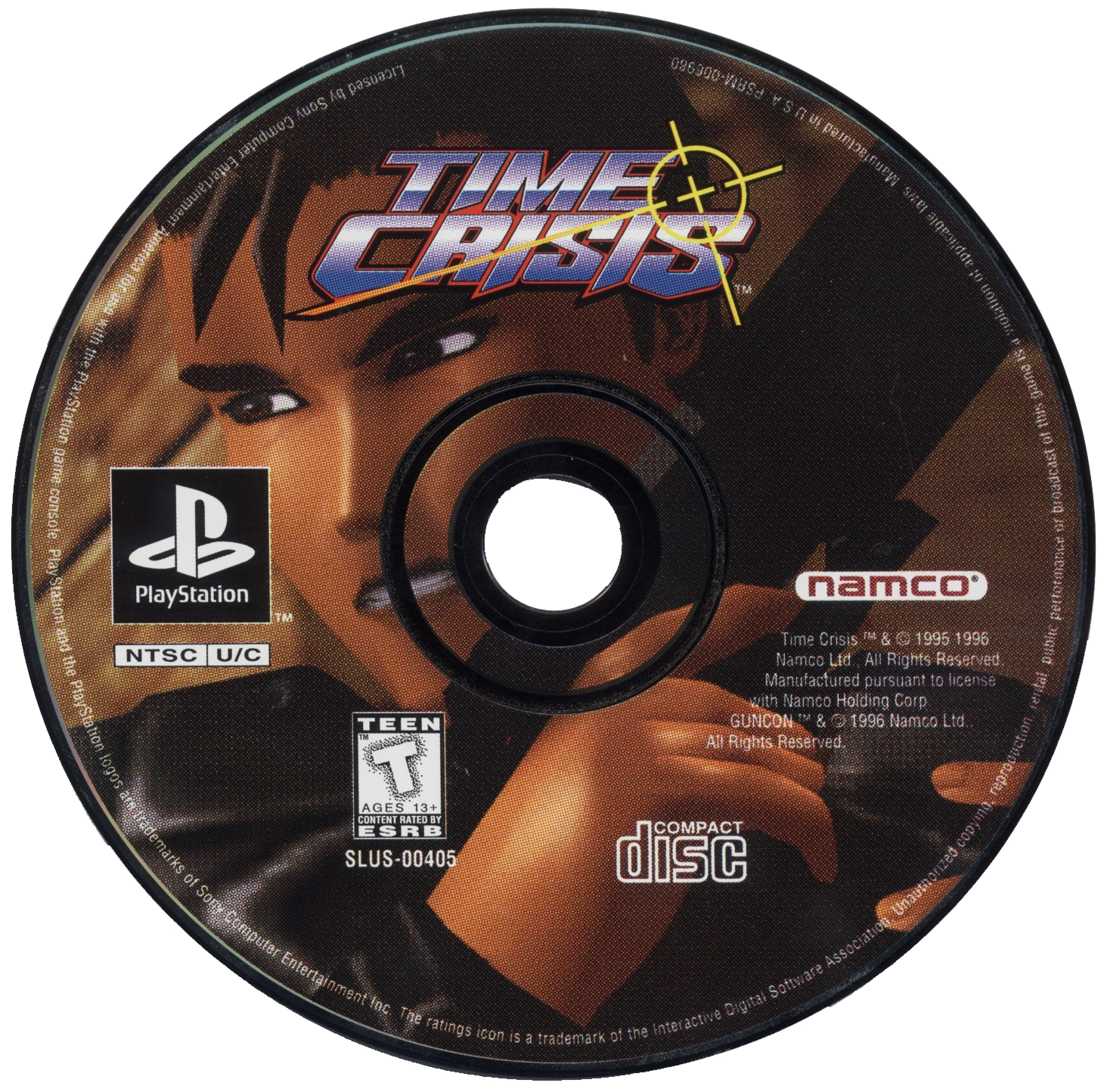 Time Crisis - PlayStation 1 (PS1) Game