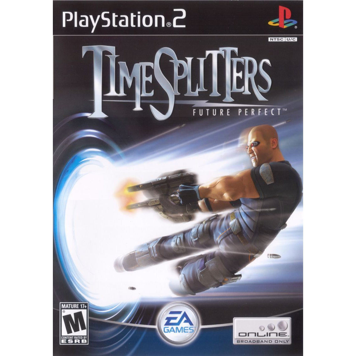 TimeSplitters: Future Perfect - PlayStation 2 (PS2) Game Complete - YourGamingShop.com - Buy, Sell, Trade Video Games Online. 120 Day Warranty. Satisfaction Guaranteed.