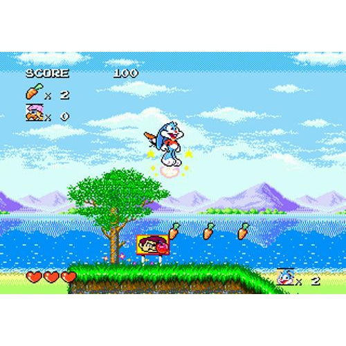 Tiny Toon Adventures: Buster's Hidden Treasure - Sega Genesis Game Complete - YourGamingShop.com - Buy, Sell, Trade Video Games Online. 120 Day Warranty. Satisfaction Guaranteed.