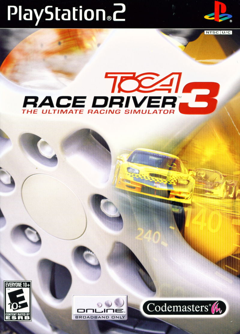 TOCA Race Driver 3 - PlayStation 2 (PS2) Game