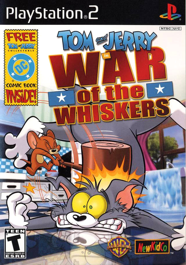 Tom and Jerry in War of the Whiskers - PlayStation 2 (PS2) Game