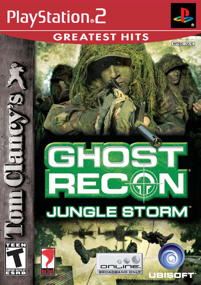 Tom Clancy's Ghost Recon: Jungle Storm (Greatest Hits) - PlayStation 2 (PS2) Game