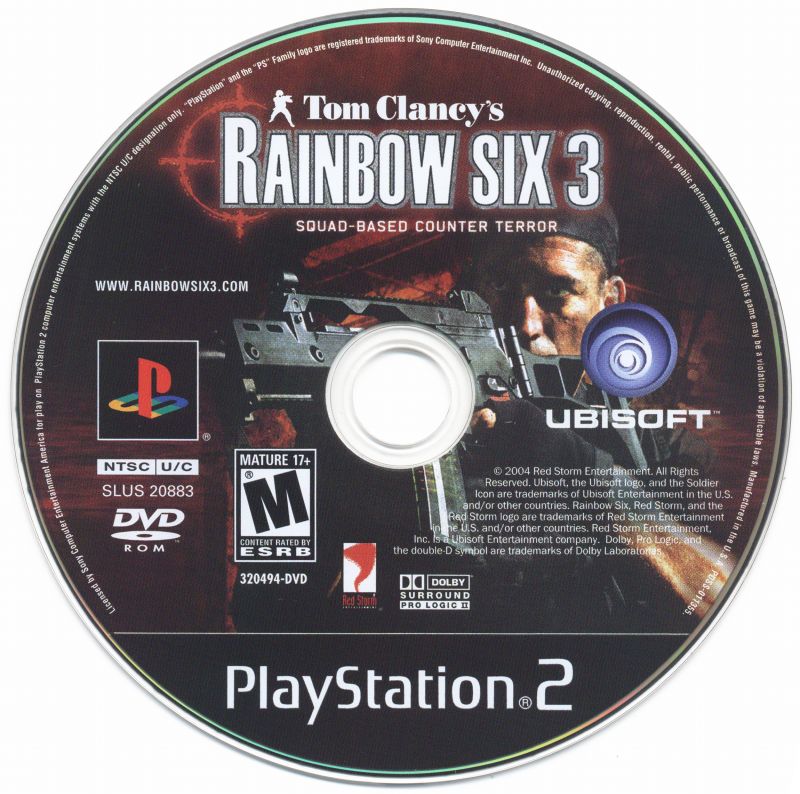 Tom Clancy's Rainbow Six 3 - PlayStation 2 (PS2) Game