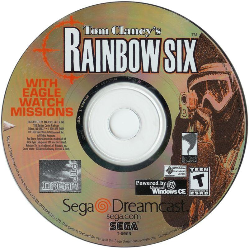Tom Clancy's Rainbow Six - Sega Dreamcast Game Complete - YourGamingShop.com - Buy, Sell, Trade Video Games Online. 120 Day Warranty. Satisfaction Guaranteed.