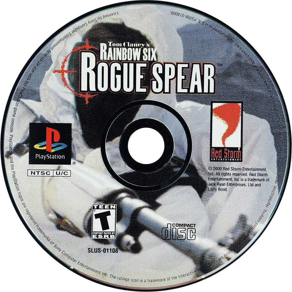 Tom Clancy's Rainbow Six: Rogue Spear - PlayStation 1 (PS1) Game