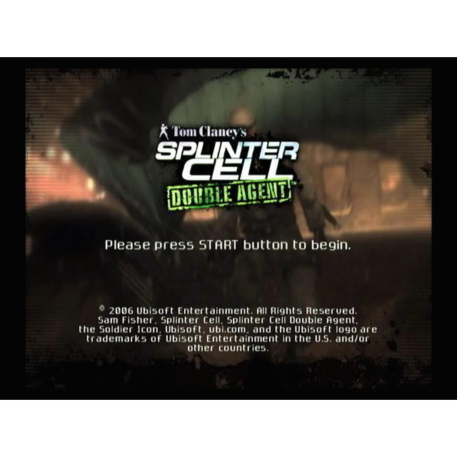 Tom Clancy's Splinter Cell: Double Agent - PlayStation 2 (PS2) Game Complete - YourGamingShop.com - Buy, Sell, Trade Video Games Online. 120 Day Warranty. Satisfaction Guaranteed.